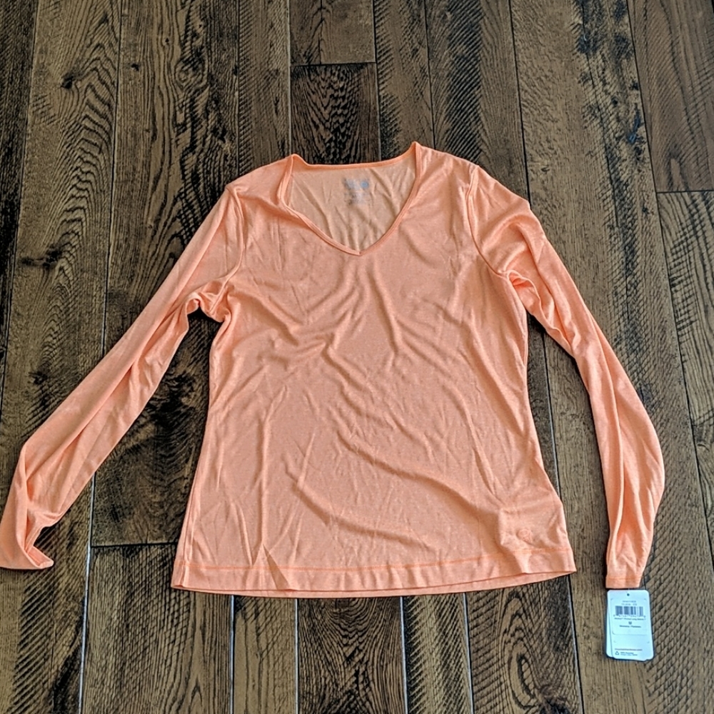 NWT Mountain Hardware  orange shirt sz M